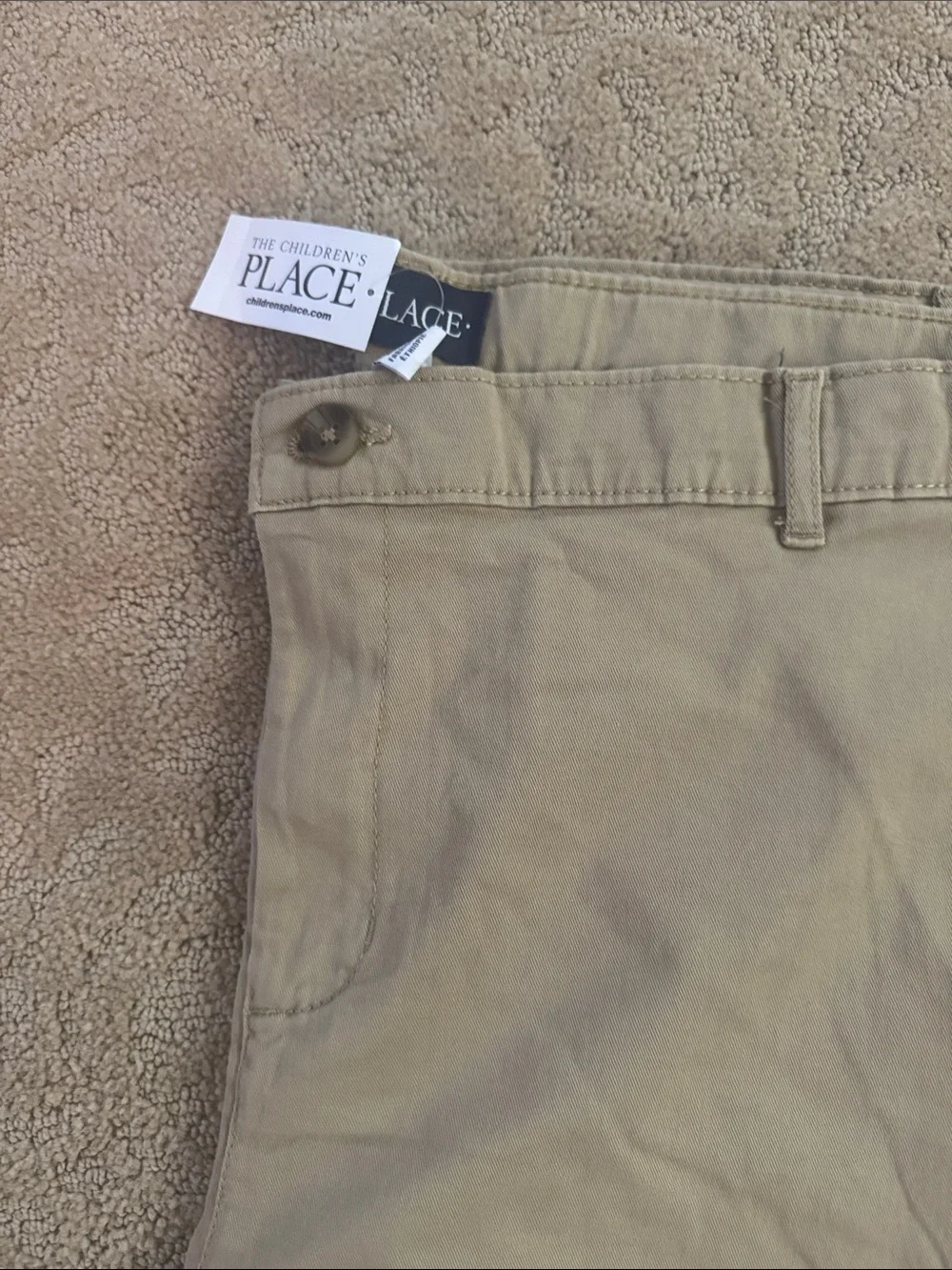 The Children's Place Boys Khaki Straight-Leg Chinos